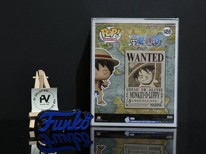 Funko Pop - Luffy Wanted Poster Shared Sticker 1459 (Signed)