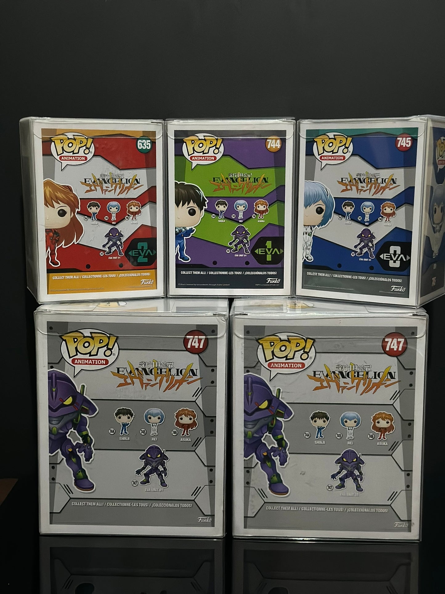 Funko Pop - Evangelion Set