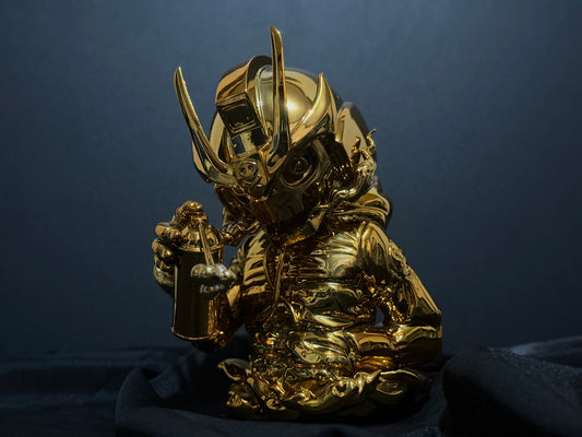 Quiccs x Martian Toys - TEQ63 Ravager Gold Chrome God Mode