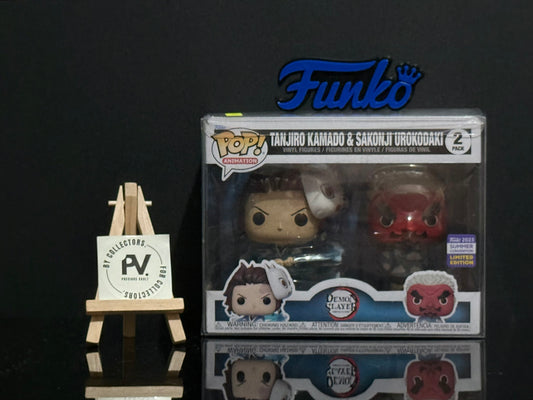 Funko Pop - Tanjiro Kamado & Sakonji Urokodaki 2 Pack