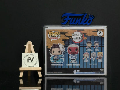 Funko Pop - Tanjiro Kamado & Sakonji Urokodaki 2 Pack